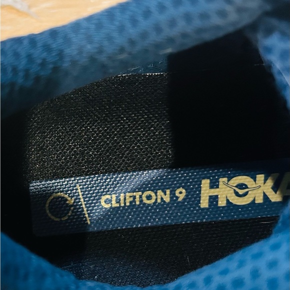 HOKA One One Clifton 9 Men’s Size 11 | Midnight Ocean Bluesteel Running Shoes - Picture 13 of 14